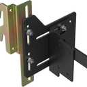 Yuleimy Headboard Adapter Kit, 2 PCS Headboard Brackets for Metal Bed Frame, Full to Queen Conversion Kit
