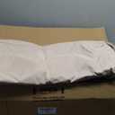 PZDJUMO Deep Seat Patio Cushions 24 x 24 Inch Waterproof Outdoor Chair Cushions Set of 48 Loveseat Cushions for Outdoor Furniture 5'' Thick Patio Furniture Cushion with Handle Straps, Beige