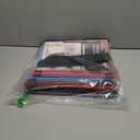 Extra Capacity Plastic Hanging File Folder Letter Size,12 Pack Reinforced Hang Folders with Heavy Duty 2 Inch Expansion, Durable Hanging Organizer Designed for Bulky Files, Assorted Colors (Multicolor)