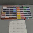 ARTISTRO Professional Watercolor Paint Set for Adults - 48 Pigment-Rich Colors, XL Pans, ASTM-I Lightfastness, High Tinting Strength Watercolor Set for Professionals made by professionals