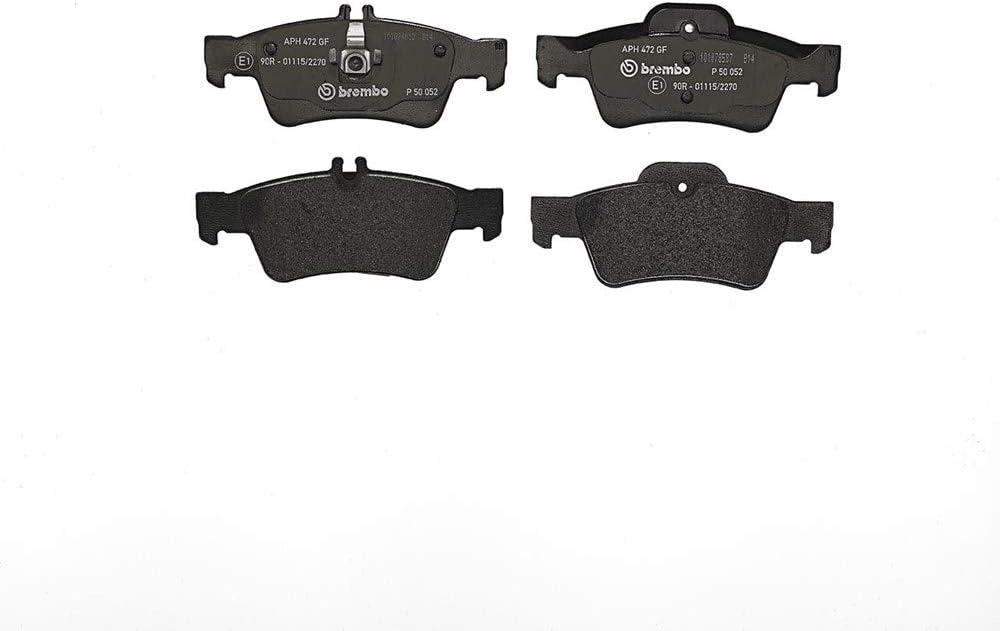 Brembo P50052 Low-Met Rear Disc Brake Pad Set MERCEDES-BENZ/MERCEDES-BENZ (BBDC) OE# 0064200120