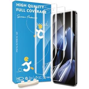 MoShieldwish 3 Pack Screen Protectors for OnePlus 13, Flexible Film, Ultrasonic Fingerprint Compatible, Full Coverage, No Edge Lifting, Touch Sensitive