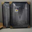 DOAI ART 18x24 Poster Frame 2 Pack, Black 18 x 24 Picture Frames for Horizontal or Vertical Wall Mounting, Scratch-proof Safe and Artistic Large Photo Frame Wall Art