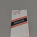 JAME for Samsung Galaxy S23 Case, Slim Soft Bumper With Ring Holder Kickstand, Shockproof Protective Cover [NOT for S23 Plus & Ultra], 6.1", Black