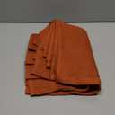 Kitinjoy 100% Cotton Waffle Weave Kitchen Hand Towels (13 X 28 Inches, Rust), 4-Pack Super Soft and Absorbent Dish Towel for Drying Dishes