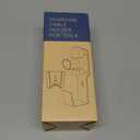 for Tesla Charger Holder, with 180 Rotation Nozzle Dock, Metal J-Hook for Tesla Model 3/Y/X/S Charger Cable Car Accessories Wall Connector Organizer Extra with Mobile Connector Holder