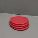 Replacement Lids fits Pyrex 4-Cup Glass Food Storage Container Bowls, 6-Inch Plastic Round Lids Covers for Pyrex 7201-PC, Airtight & Leakproof (4-Pack, Green)