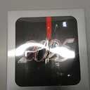 3 x Christmas Ornament 2025  Elegant Holiday Keepsake Metal Year Ornament with Colors, Red White and Blue, Collectible Tree Decoration