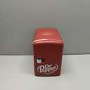 CURTIS MIS135DRP DR. Pepper Mini Portable Compact Personal Fridge Cooler, 4 Liter Capacity, 6 Cans, Makeup, Skincare, Freon-Free & Eco Friendly, Maroon