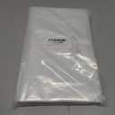 Choice Marts 100 Clear Bags With Handles 12"x15" Great For Merchandise Retail and Shopping 2 Mil Thick Plastic Gift Bags With Handles