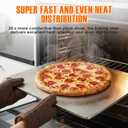 Pizza Steel for Oven & Grill 20"x14" Baking Steel 1/4'' Thick, 20"x14"x0.25''