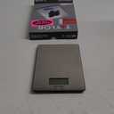 Taylor 11lb Stainless Steel Digital Kitchen Scale, Ultra-Thin, Silver