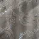 Loom and Mill Luxury Table Runner 120 Inches Long, Floral Jacquard Damask Dining Table Runner with Multi-Tassels for Dining Room Dresser Party Banquet Holiday Decorations(Light Apricot, 13*120 inch)