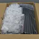 LOKEME Wardrobe Closet,Portable Closet for Bedroom Steel Pipe Diameter 19mm Strong and Sturdy Black Portable Closets for Hanging Clothes with 3 Hanging rods, 6 Storage Shelves and Side Pockets