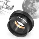 Astromania 2 inch to 1.25 inch Twist-Lock Eyepiece Adapter for Telescope Metal - Precision-Engineered Positive-Lock System, Ensuring Optimal Centering of Eyepiece with Protection Against Scratches