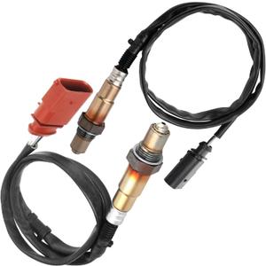 Oxygen Sensor Compatible with Golf 1999-2002 Jetta 1999-2005 TT 2000-2006 Beetle 1998-2001 234-4808 234-4809 2Pcs
