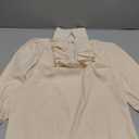 Boys Kids Medieval Pirate Shirt Vampire Costume Renaissance Victorian Scottish Jacobite Ghillie Halloween Tops Beige (6-8 Years)