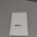 WUBODTI 4 Pcs White Sheer Swag Valance Curtains for Kitchen Windows, Floral Embroidered Lace Window Valances Hollow Knitted Short Curtains for Small Windows Bathroom Living Room Decor, 63 Wx24 H