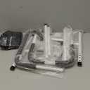 Bed Rails for Elderly Adults Safety - Adjustable Bed Cane with Non-Slip Ergonomic Handle and Storage Pocket, Stable Bed Assist Rails for Seniors Hold up to 350 Lbs, Tool-Free Assembly (Medium)