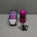 AFMAT Electric Pencil Sharpener, Fully Automatic Pencil Sharpener for Classroom, 7-11.5mm Colored/Jumbo Pencils, Auto in & Out, Rechargeable Hands-Free Sharpener for Home Office PSX5, Pink