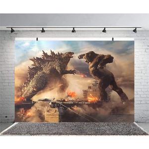 Two Three Kingdoms Godzilla Background Godzilla Vs. Monster King Kong Theme Back 56*38