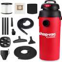 Shop-Vac 5 Gallon 5.5 Peak HP Wet/Dry Vacuum, Wall Mountable Compact Shop Vacuum with 18+7Ft Long Hose & Attachments, Ideal for Jobsite, Garage, Car & Workshop. 9522236