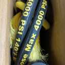 janz 24 FT, Aluminum Telescoping Pressure Washer Wand with 2 Pressure Washer Extension Wands, Gutter Cleaner Attachment, 7 Spray Nozzle Tips, 2 Hose Inlet Adapters, Pivoting Coupler and Support Harness (Yellow)