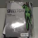 Spooktacular Creations Halloween Skeleton Costume, Family Matching Skeleton Costume for Halloween Cosplay Party (Small, Fluorescent Green)
