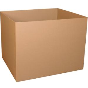 Choice Shipping Supplies 48' x 24' x 28' Corrugated Cardboard Gaylord Bottom, Kraft, Pack of 5, for Shipping, Packing and Moving, by Choice Shipping Supplies (CSGL482428)