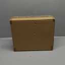 xydled Mailbox Wall Mount Mailboxes for Outside, Large Capacity Steel Hanging Metal Mailbox, Modern Post Box, Black,14.6''x12.2''x4.1''