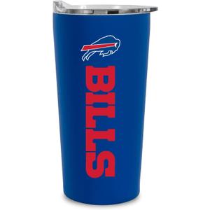 Rico Industries NFL Football Soft Touch, Easy Grip Tumbler