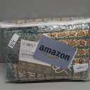 LEAONME 2 Pieces Twin Size Quilt Set Olive Green Paisley Bedspread Coverlet Lightweight Microfiber Bedding Set 68x86 Inch Bed Cover for All Seasons (1 Quilt, 1 Pillow Sham)