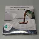 UNILIBRA Queen Mattress Protector Waterproof, Deep Pocket Mattress Pad Cover Fits to 6''-21'', Breathable Hollow Cotton Filling Quilted Mattress Protector for Queen Size