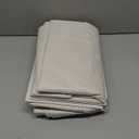 100% Blackout Shield Linen Blackout Curtains for Bedroom 84 Inches Long, Back Tab/Rod Pocket Living Room Drapes, Thermal Insulated Blackout Curtains 2 Panels Set, 50" W x 84" L, Cream