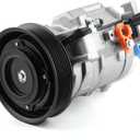 Car A/C Compressor Fit for 2008-2012 for Honda Accord 2012-2015 Crosstour 2.4L Automotive Replacement AC Compressor 38810-R40A01 A/C Compressor for Car CO 11224C