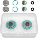 2 Pcs DQ380 Transmission TCU Control Unit Pressure Sensor & Clutch Pressure Sensor - Compatible with VW Audi Skoda Seat -0DE 0GC DQ381 DQ500 -Fits Golf Jetta Passat Q3 A3 TT Beetle More