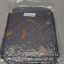 Sunheir Washable Pee Pads for Dogs , Thick Heavy Absorbency Reusable, Prevent Leakage, Waterproof , Non-Slip Pee Pads for Puppy Playpen, Crate, Whelping Box, Potty Training, Grey, 2 packs (Leaves - Deep Grey) (18x24 Inch (Pack of 2))