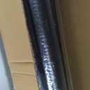 Heavy Duty Tension Curtain Rod by EZFurni, 42 to 123 Inches, Anti-Slip Spring Loaded Curtain Rods No Drilling, Apartment Renter Friendly Tension Rods for Windows, Bathroom, Patio, Room Divider, Black