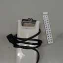 Aquarium Waterfall Filter Reptiles Turtle Filter for small tank 1-15 gallon, Low Level Water Clean Pump Internal Bio Media Water Filtration System for Fish Amphibian Cichlids Frog (Waterfall Filter)