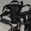 COODEO Professional Dog Sling for Hind Leg Support - Aid for Post-ACL/TPLO Surgery & Senior Dogs, Secure,Breathable & Machine-Washable with Reflective Edging for Safe Walks (Black, XL)