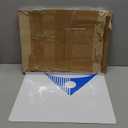 HUAKENER Large Stainless Steel Cutting Boards for Kitchen, Cutting Board with Counter Lip, Cutting Board with Silicone Mat for Meat, Fruits, Vegetables, Bread (15.7 x 11.8 Inch)