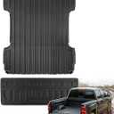 for Chevrolet Silverado/GMC Sierra 1500 2014-2018 Floor Mats Truck Bed Mat Tailgate Mat (Only 6.6FT) All Weather TPE Tech Bed Liner for Silverado/Sierra 2500HD/3500HD 2015-2019 Automotive Accessories