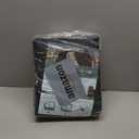 F-color SUV Cargo Liner for Dogs - Waterproof Pet Cargo Liner with Side Flaps, Comfort Dog Cargo Cover with Bumper Flap, Scratchproof Non-Slip Large for Full-Size SUVs Vans, 55 x 93 Inch, Black