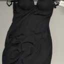 Decorus Strapless Shapewear Bodysuit For Women: Strapless Body Shaper Tummy Control - No Straps Full Body Shapewear With bra (Medium, Black)