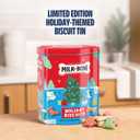 Milk-Bone Limited Edition Holiday Dog Treats, Small Biscuits, 24 Ounce Reusable Tin (EXP 01/23/27)