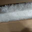 Dssimo Super Fluffy Area Rug for Bedroom, Modern Shag White Area Rugs, Soft Plush Small Carpet for Kids,Girls Boys and Teens Decorations for Living Room Dorm Nursery Classroom, 5x7 Feet