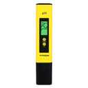 VIVOSUN Digital pH Meter, 0.01pH High Accuracy Pen Type pH Tester for Hydroponics, Household Drinking, Pool and Aquarium, Yellow, UL Certified
