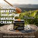 BALM OF GILEAD Manuka Eczema Honey Cream - Moisturizer for Sensitive Skin, Eczema, Psoriasis & Dermatitis - Manuka Honey Ointment, Grassfed Tallow