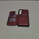 Vinich for Samsung Galaxy S23 Wallet Case with Card Holder, RFID Blocking Credit Slots Kickstand Shockproof Phone Cover Fit for Galaxy S23 6.1" Red