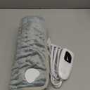 Deepsoon Heating Pad,Electric Heating Pads for Back,Neck,Abdomen,Moist Heating Pad for Shoulder,Knee,Arms,Legs,Dry/Moist Heat & Auto Shut Off,Christmas Gifts for Men and Women,Light Gray,24x12 Inch